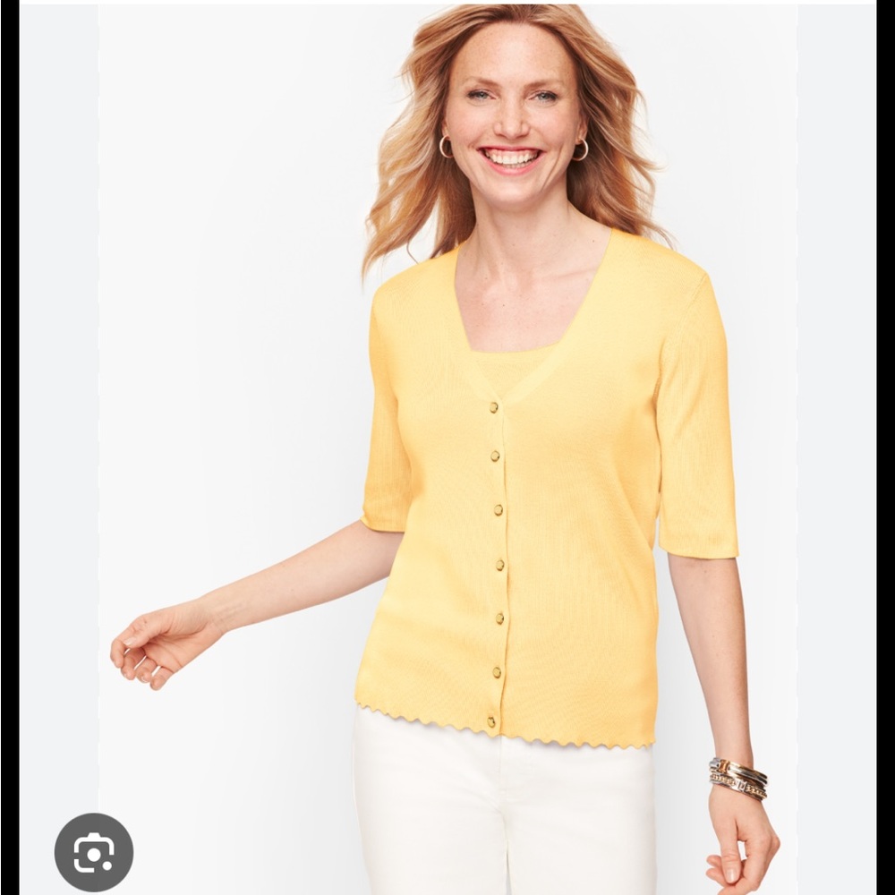 Talbots button down cardigan NWT - image 1